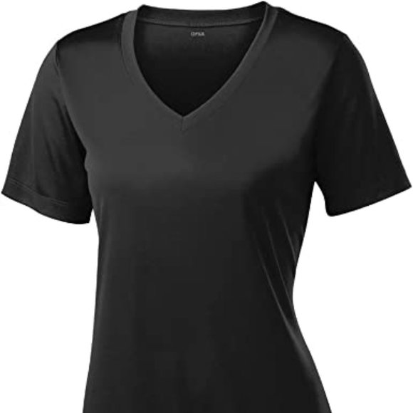 Opna Tops - Opna S Black Moisture Wicking Athletic Shirt